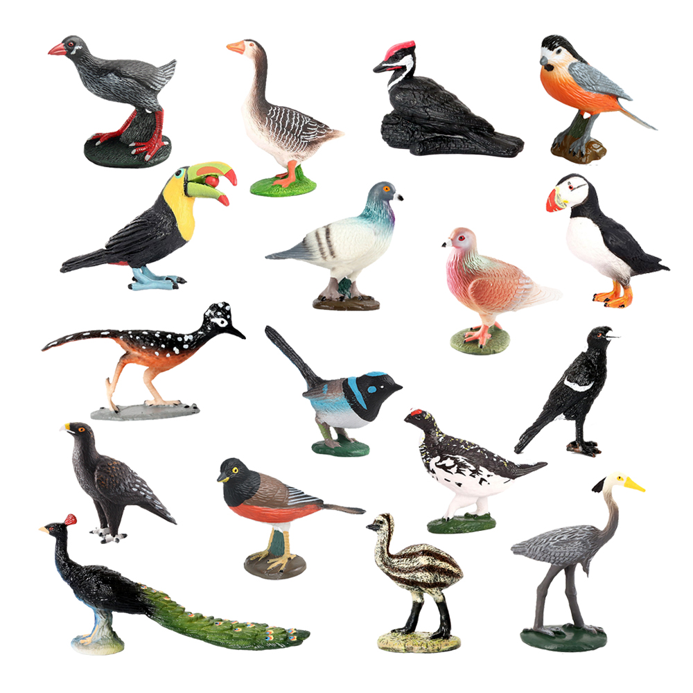 Kids Toys Reviews - Modellini di Animali: Gufo, Fenicottero, Tacchino,
