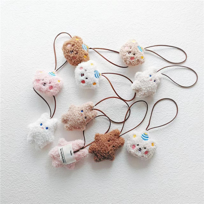 Kids Toys Names - Orsetto di peluche morbido con ciondolo