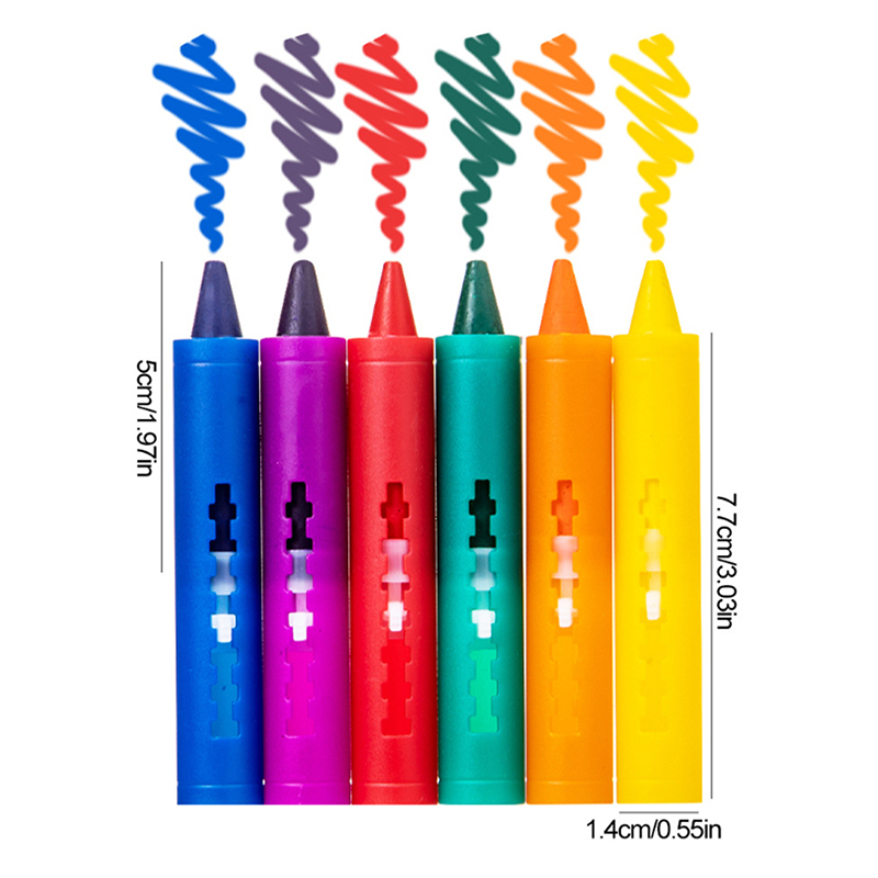 Kids Toys Drawing Easy - Set di pastelli da bagno lavabili