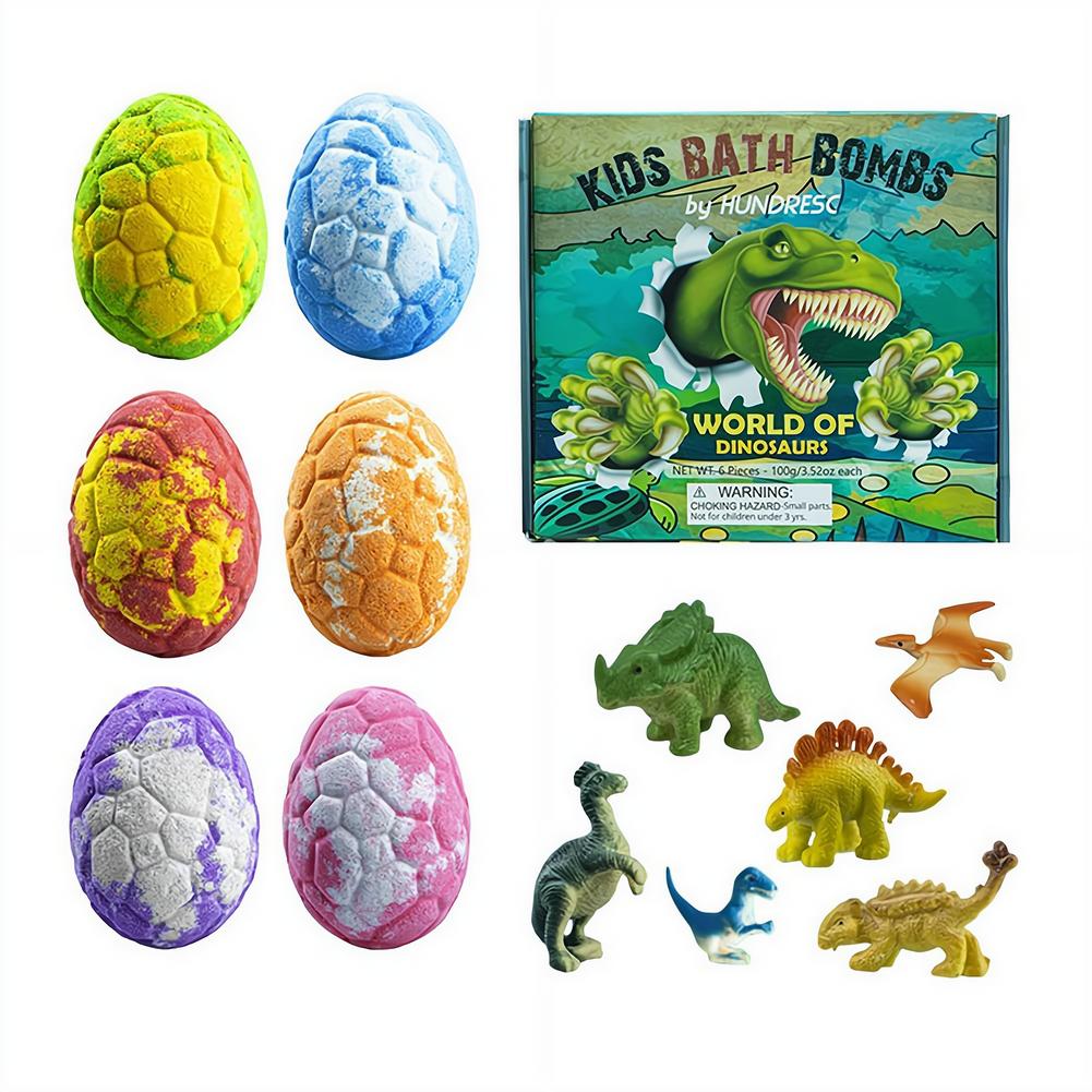 Kids Toys Dinosaur - Set Regalo di 6 Bombe da