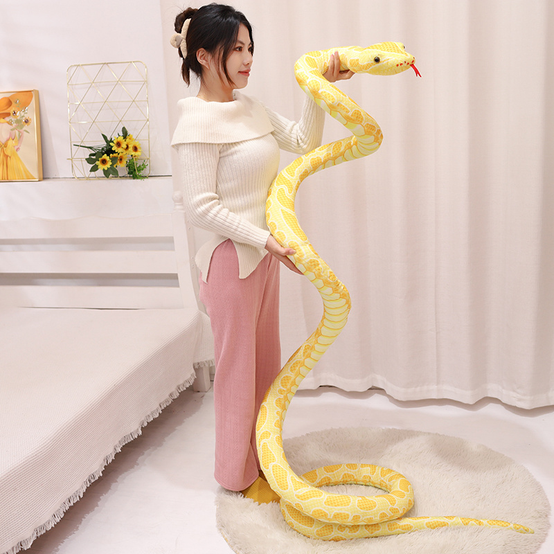 Kids Toys Unique - Peluche Gigante a Forma di Cobra