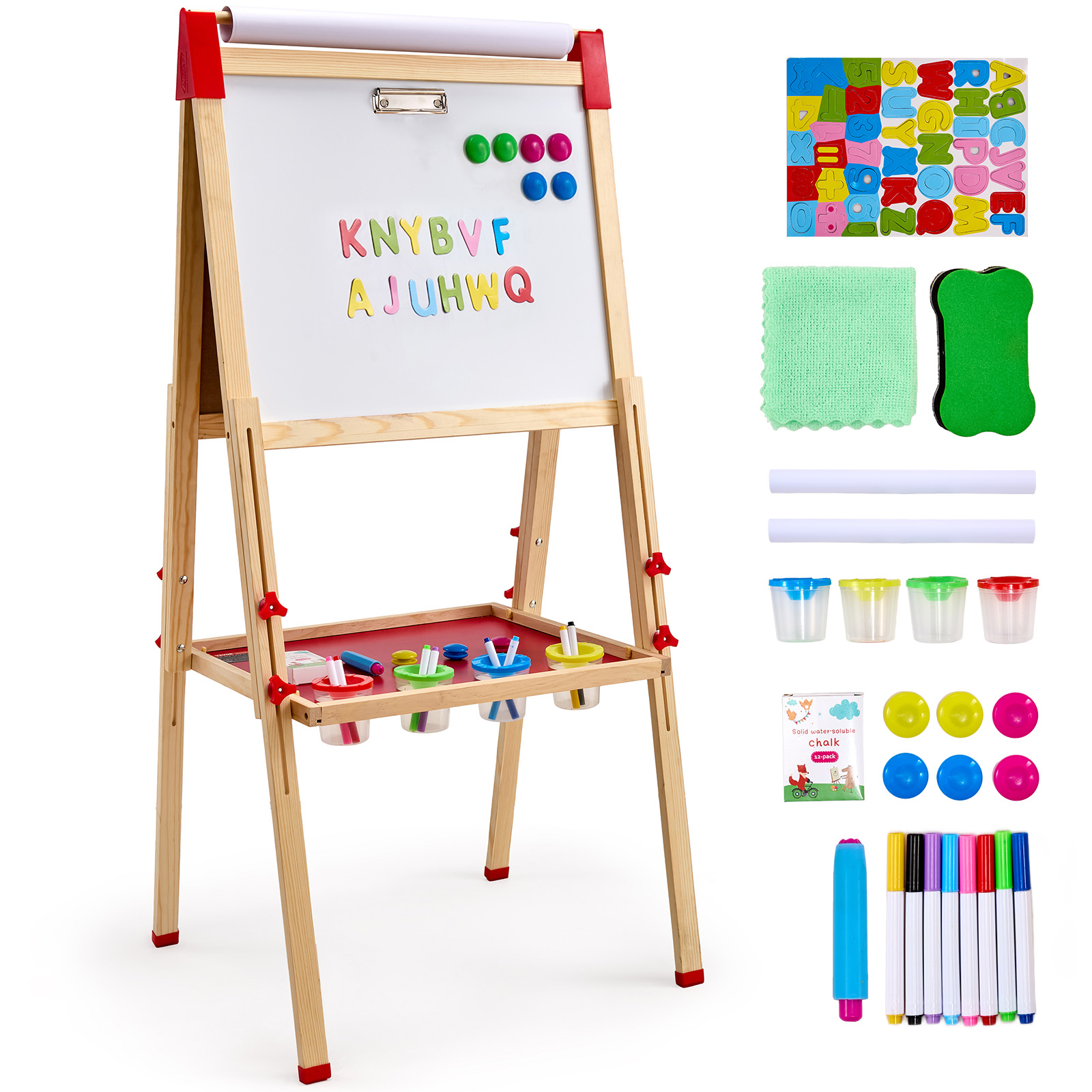 Kids Art Easel - SucceBuy Tavolo da disegno magnetico per