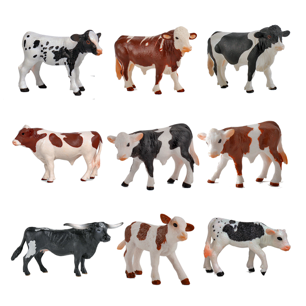 Kids Toys Reviews - Figurine di Animali da Fattoria: Mucca,