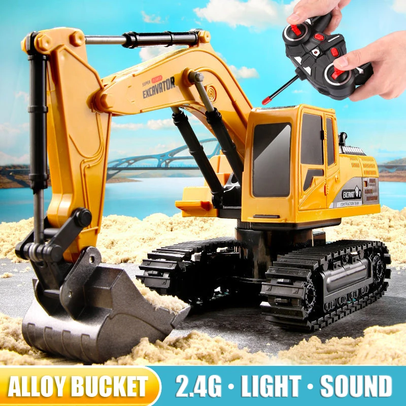 Kids Toys Channel - Escavatore RC 2.4Ghz 6 Canali 1:24,