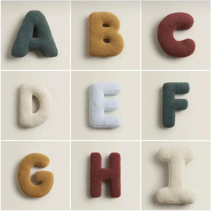 Kids Toys Names - INS Nordic 26 lettere inglesi cuscino