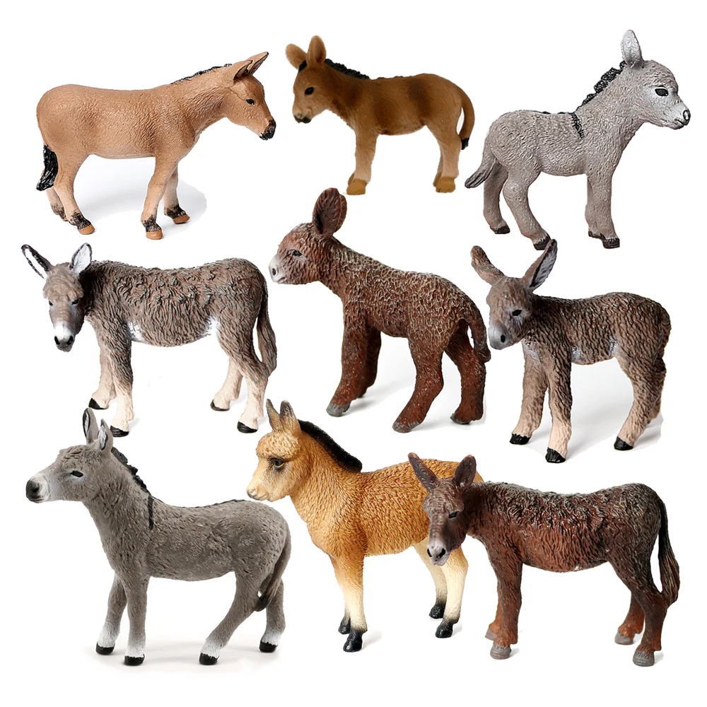 Kids Toys Reviews - Modello di asino Animali giocattolo Figure