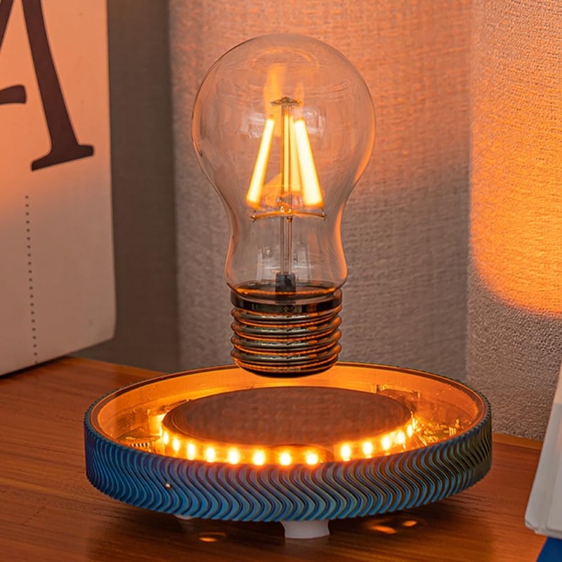 Kids Toys Unique - Lampadina LED Levitante Senza Fili, Lampada
