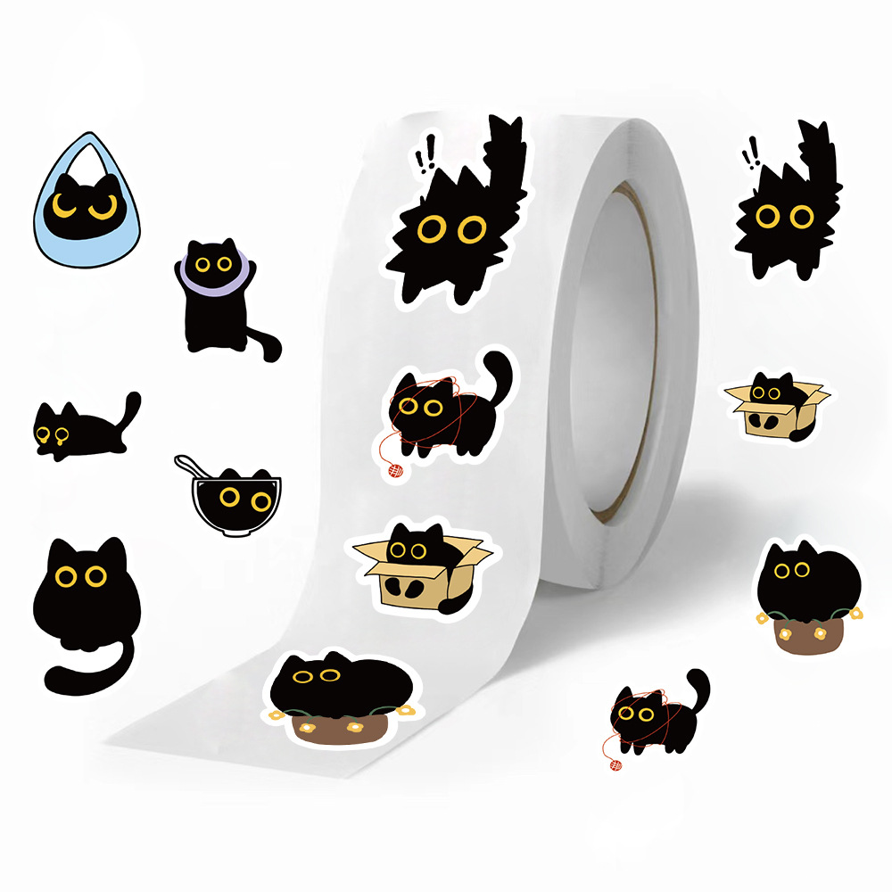 Kids Toys Names - 100-500 Pezzi Adesivi a Rotolo con
