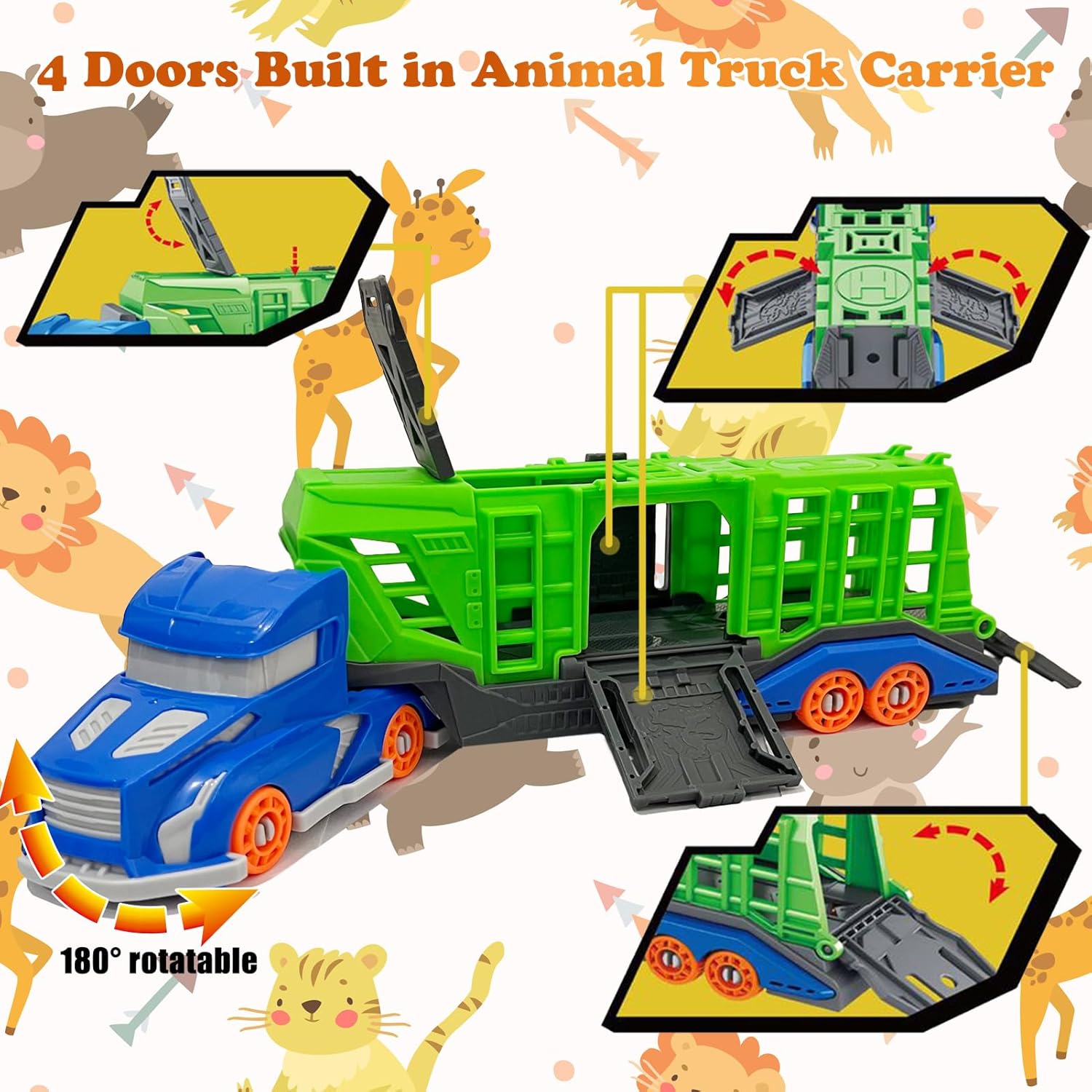 Set Giocattolo Veicolo Traspor - Kids Toys Dinosaur recensione e prezzo