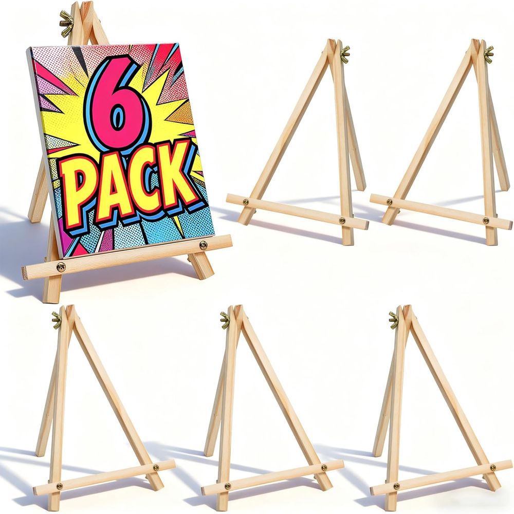 Set di 6 Cavalletti in Legno d - Kids Art Easel recensione e prezzo
