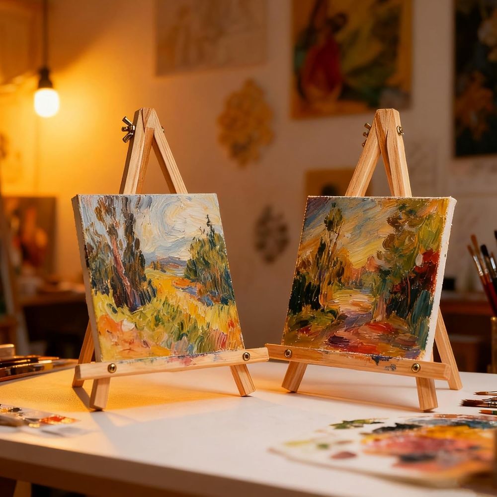 Set di 6 Cavalletti in Legno d - Kids Art Easel recensione e prezzo
