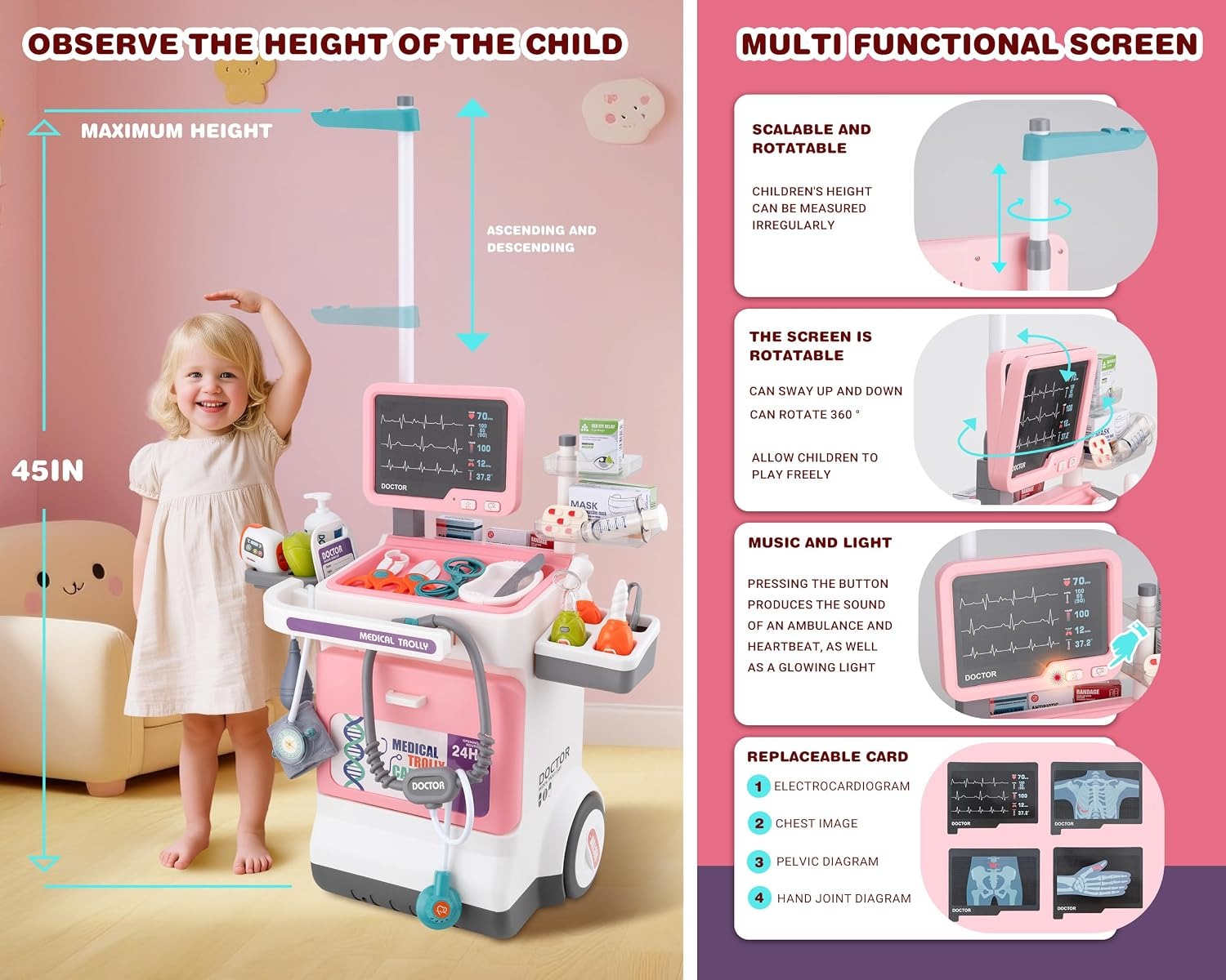 Set Medico Deluxe per Bambini, - Kids Toys Doctor Set recensione e prezzo