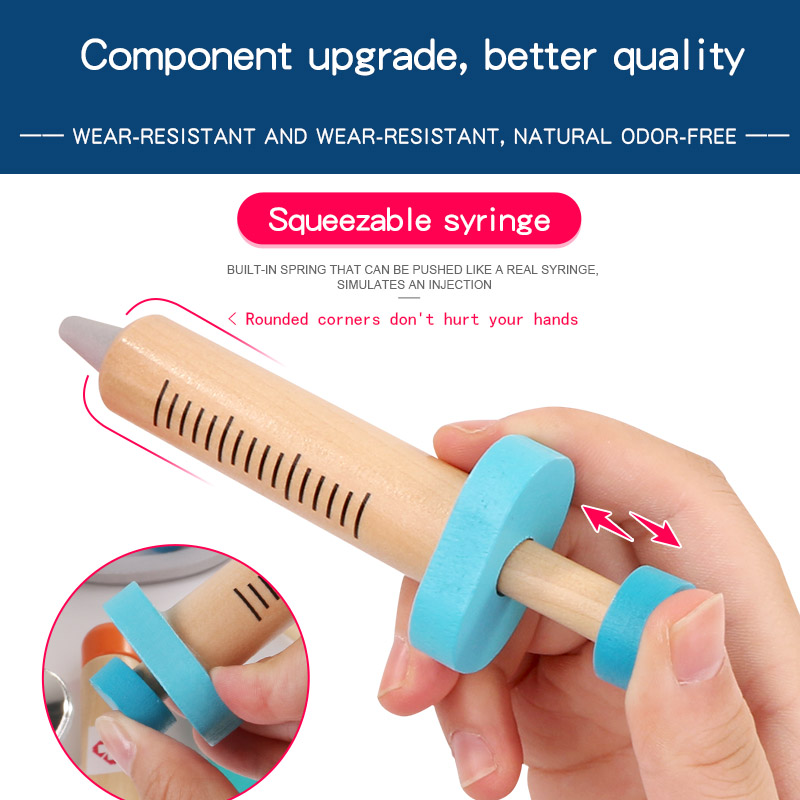 Giocattoli in legno per il gio - Kids Toys Doctor Set recensione e prezzo