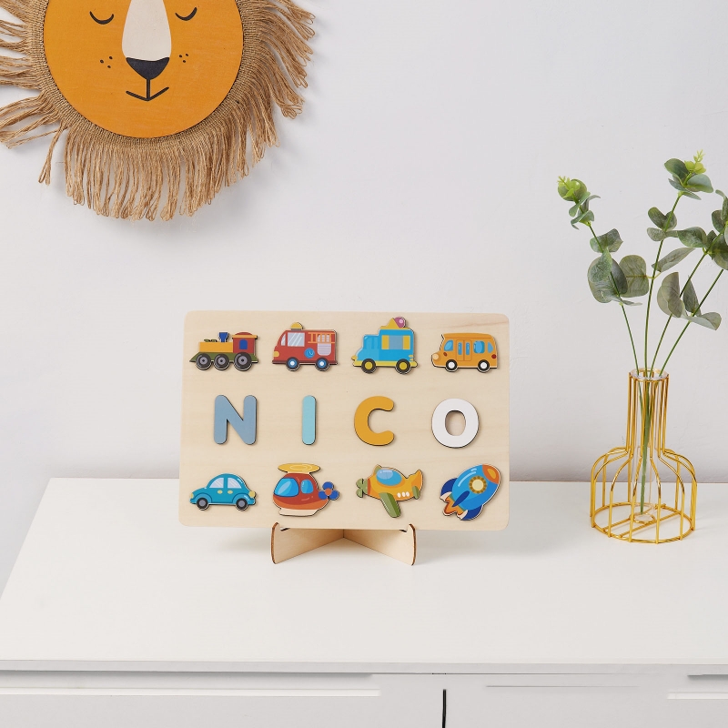 Puzzle in legno personalizzato - Kids Toys Names recensione e prezzo