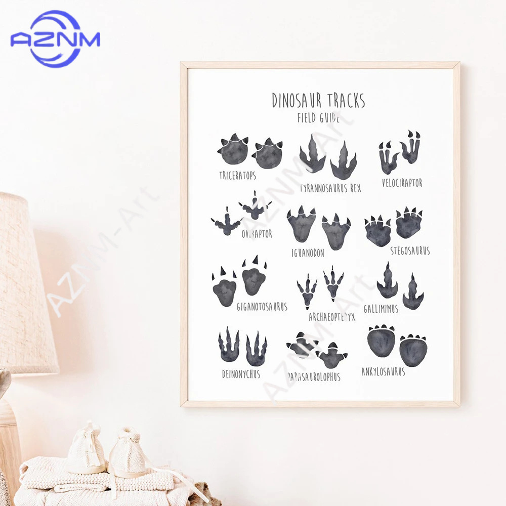 1/3 pezzi, poster educativo co - Kids Toys Dinosaur recensione e prezzo