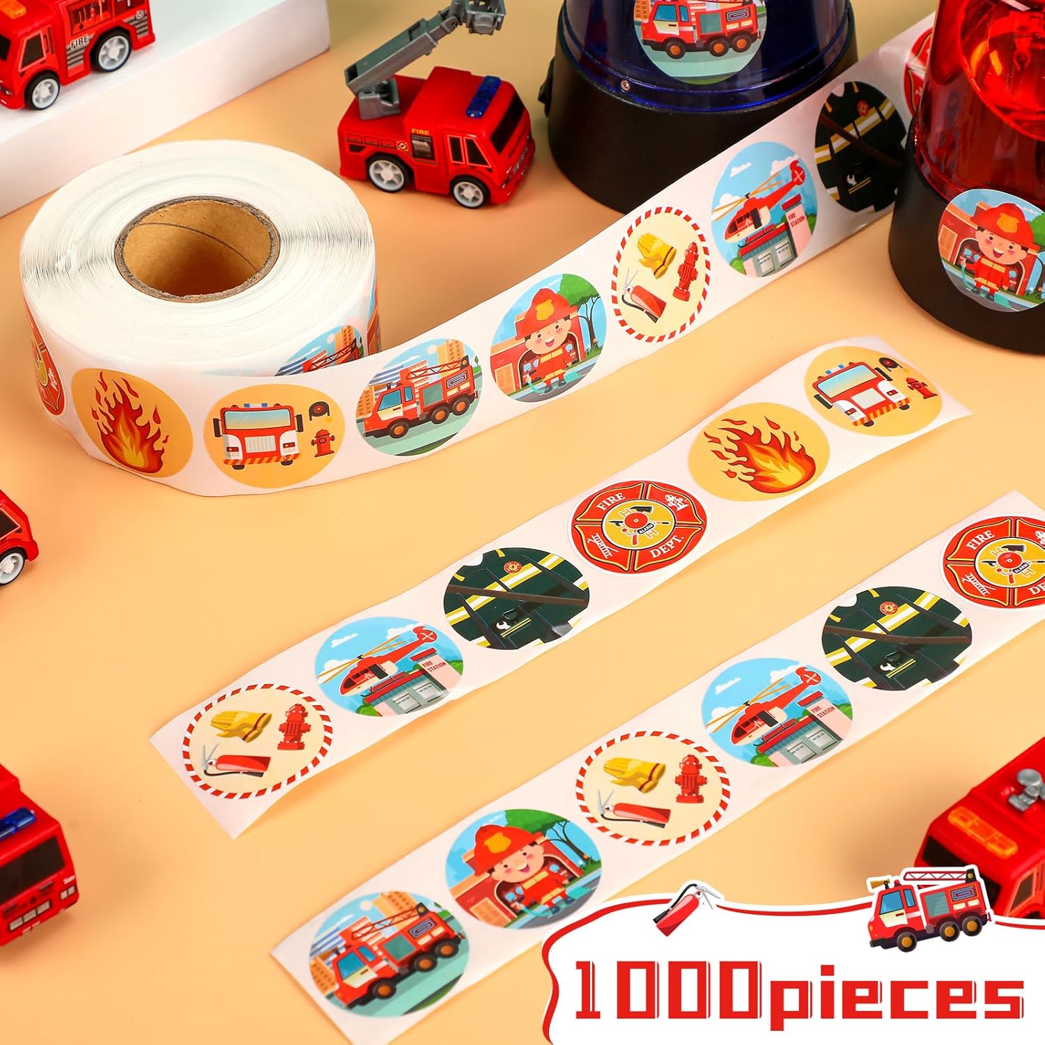500 Pezzi Adesivi Polizia Vigi - Kids Toys Names recensione e prezzo