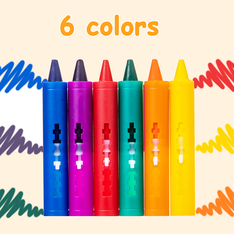 6 pezzi pastelli da bagno lava - Kids Toys Drawing Easy recensione e prezzo