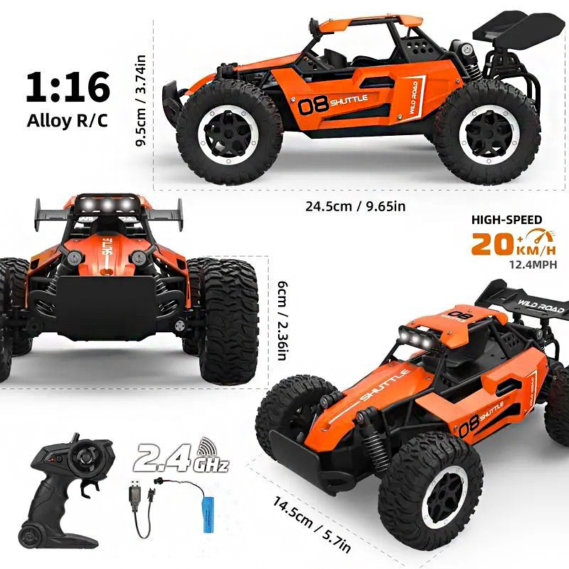 1:16 Auto RC ad alta velocità  - Kids Toys Channel recensione e prezzo