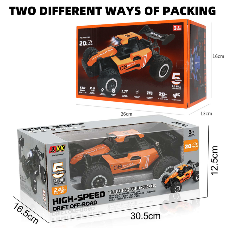 1:16 Auto RC ad alta velocità  - Kids Toys Channel recensione e prezzo