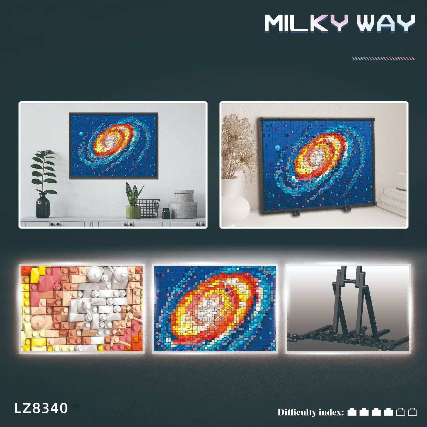Idea Blocco di pittura Pixel A - Kids Art Easel recensione e prezzo