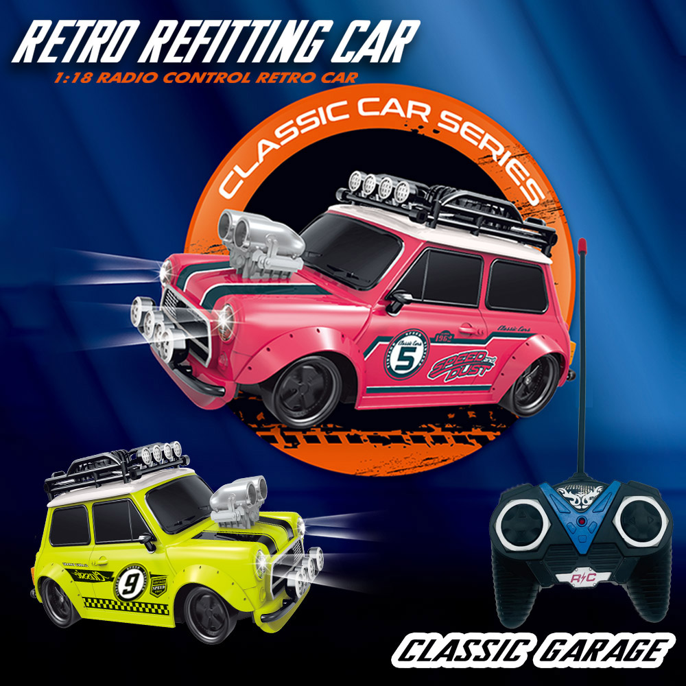 Auto RC 1:18 Retrò Modificata, - Kids Toys Channel recensione e prezzo