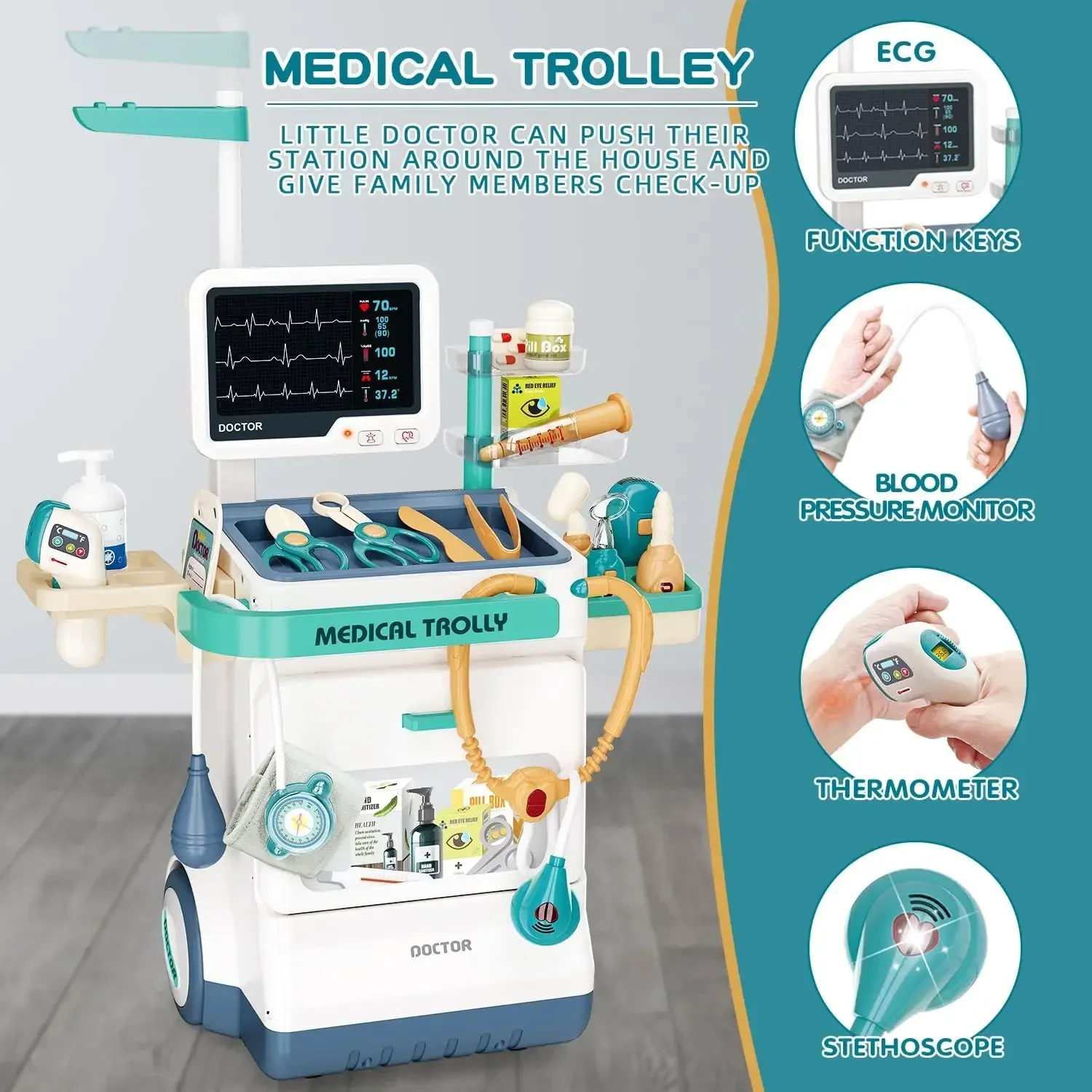 Set da gioco medico medico Str - Kids Toys Doctor Set recensione e prezzo