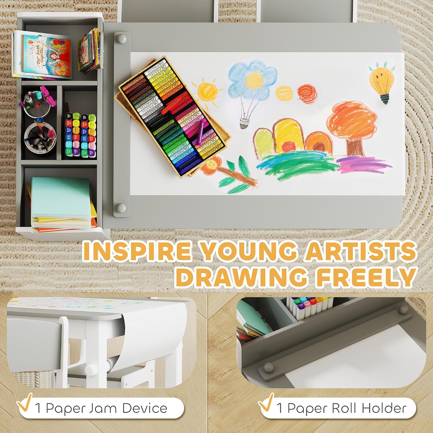 Set Tavolo Artistico e Sedia p - Kids Art Easel recensione e prezzo