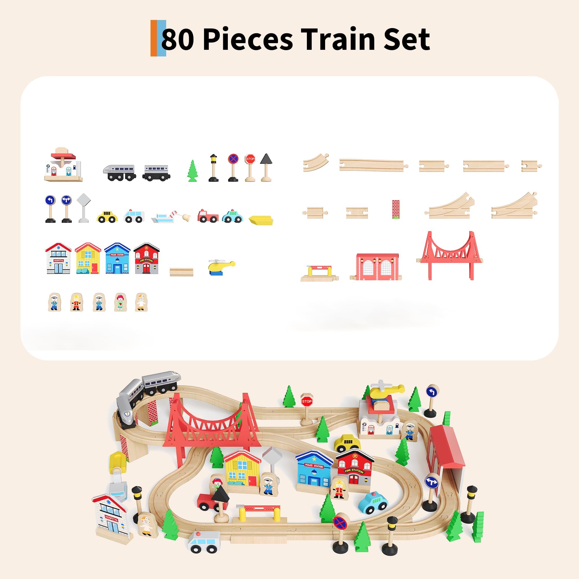 Set Tavolo Treno in Legno 4-in - Kids Art Easel recensione e prezzo